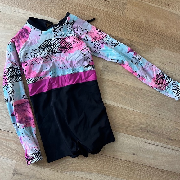 Custom Designed One-Piece Rashguard, size S - Picture 1 of 3